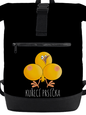 Kuřecí prsíčka batoh Black