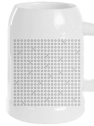 NYX 20 let půllitr White