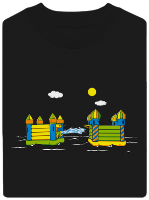 Bitva o hrad unisex mikina bez kapuce Black