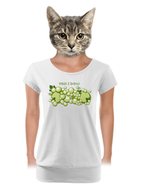 dámské tričko s lemem