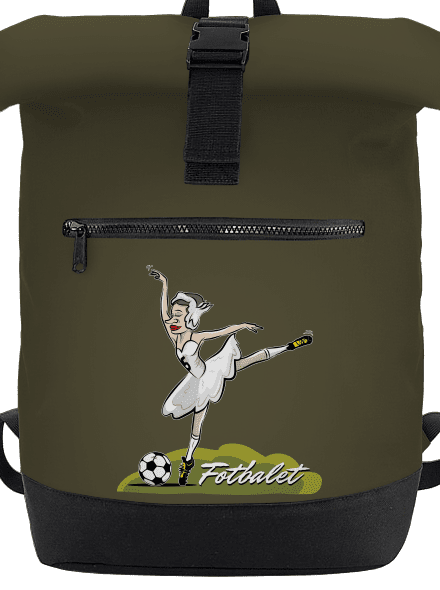 Fotbalet batoh Military Green