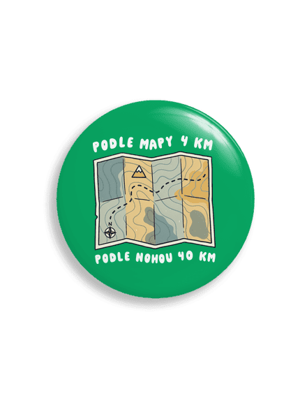 Podle mapy 4 km placka uni