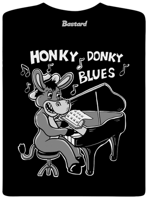 Honky donky blues dětské tričko Black