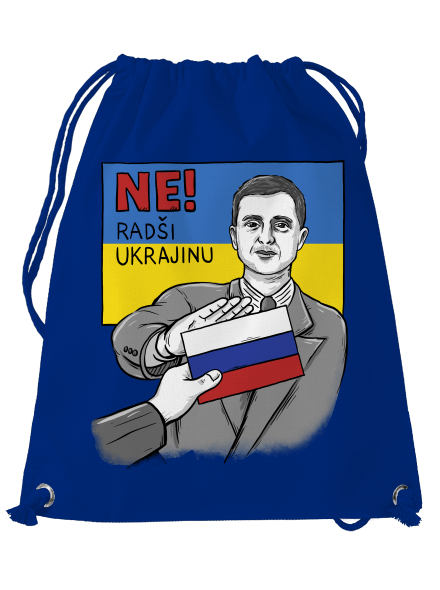 Ne! Radši Ukrajinu vak Royal Blue Mal