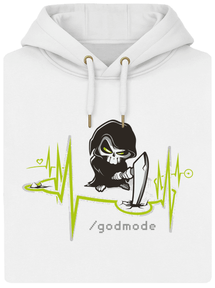 Boží zásah unisex mikina premium Snowwhite