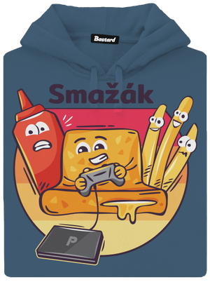 Smažák dámská mikina klokanka Denim