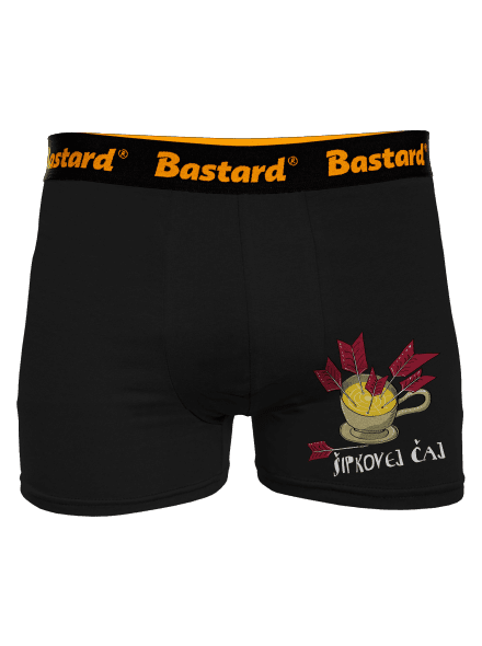 Šipkovej čaj boxerky Black