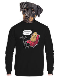 unisex mikina bez kapuce