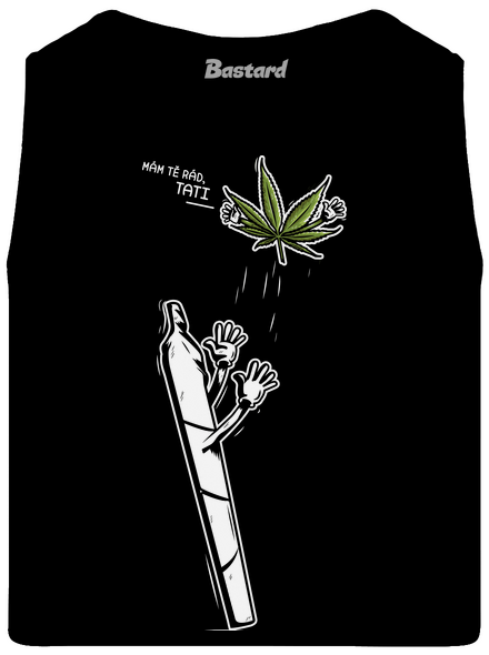 Joint a syn pánské tílko Black