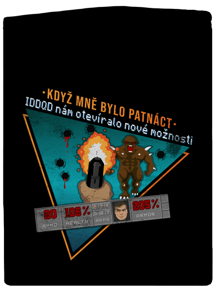 B15: Doom dámská mikina na zip Black