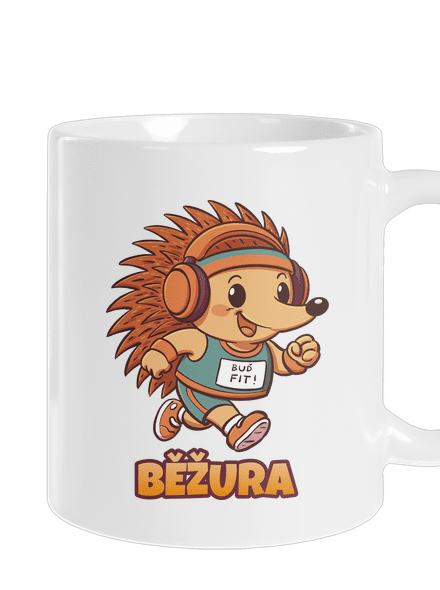 Běžura klasický hrnek White