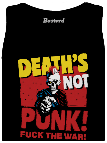 Death's not punk dámské tílko klasické Black
