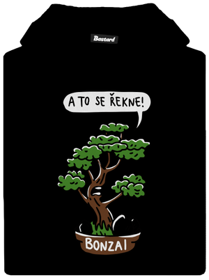 Bonzai dětská mikina klokanka Black