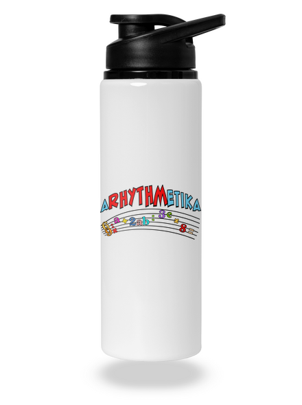 Arhythmetika lahev na vodu White