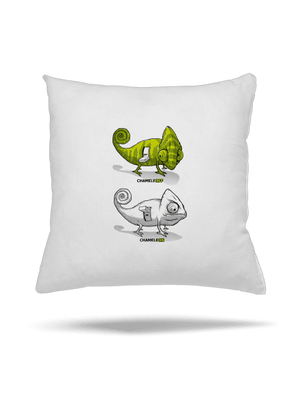 Zapnuto vypnuto polštář White