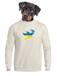 unisex mikina bez kapuce