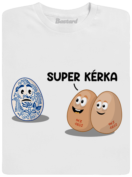 Super kérka pánské dlouhý rukáv White