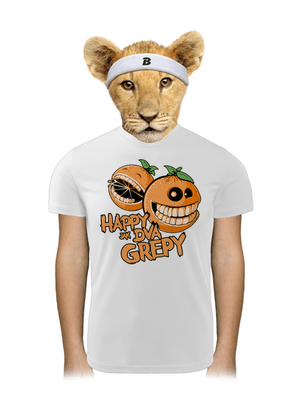 Happy grepy dětské sportovní tričko White