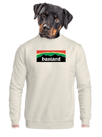 unisex mikina bez kapuce