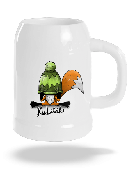 Kulišák půllitr White