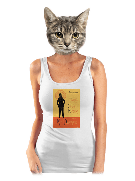 Le Chat Noir dámské tílko klasické White