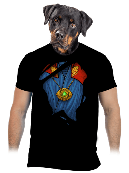 Doctor Inside pánské tričko Black