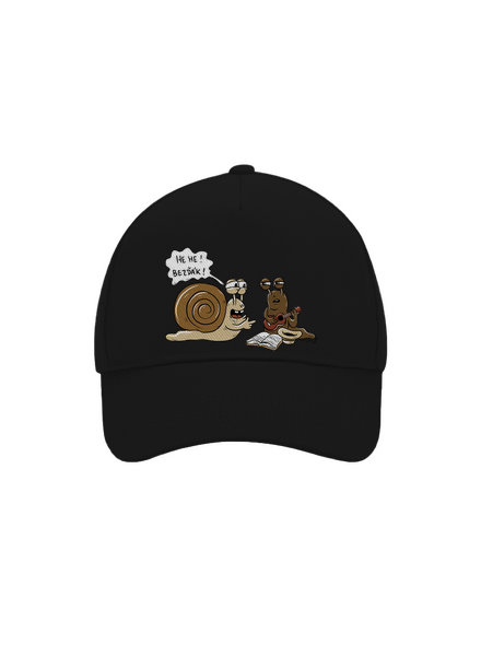 Bezďák kšiltovka baseballka Black
