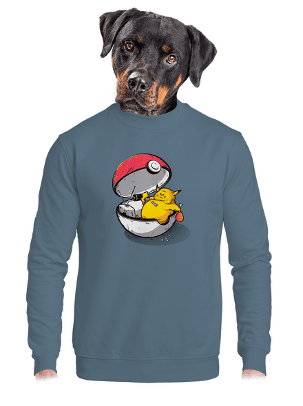 Konec pokémona unisex mikina bez kapuce Nordic Blue