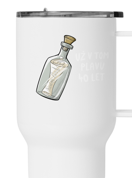 Už v tom plavu termohrnek White