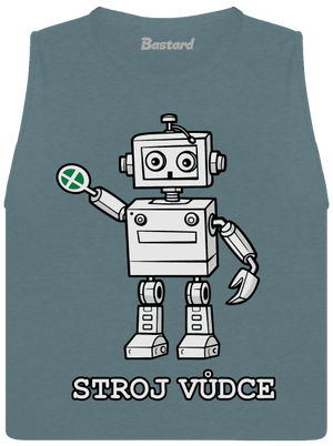 Strojvůdce dámské tílko volné Heather Deep Teal