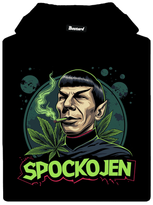 Spockojen pánská mikina klokanka Black