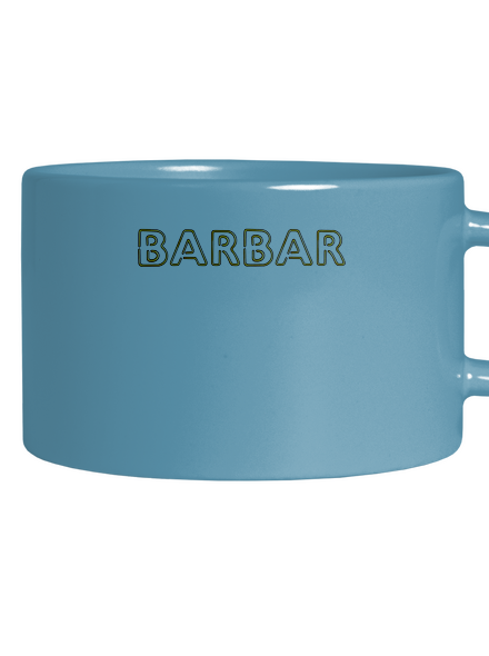 Barbar hrnek makronka Blue Macaron