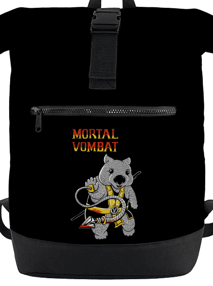 Mortal Vombat batoh Black