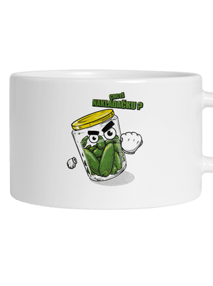 Nakládačka hrnek makronka White