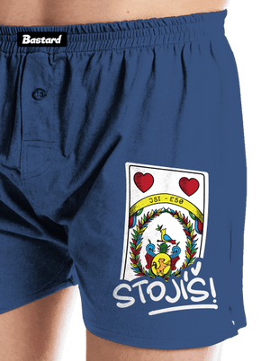 Karty Prší pánské trenky Blue