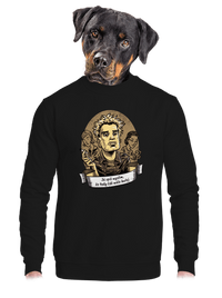 unisex mikina bez kapuce