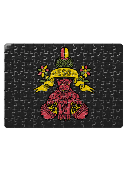 Kulový eso puzzle White
