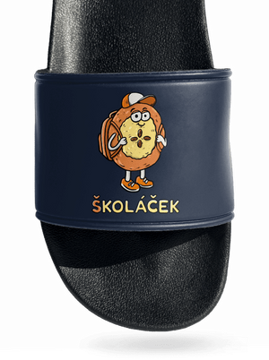 Školáček pantofle Navy