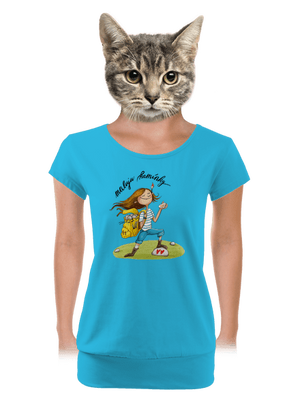 dámské tričko s lemem