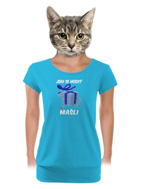 dámské tričko s lemem