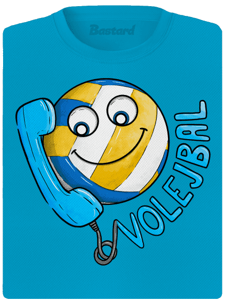 Volejbal dámské sportovní tričko Blue Atol