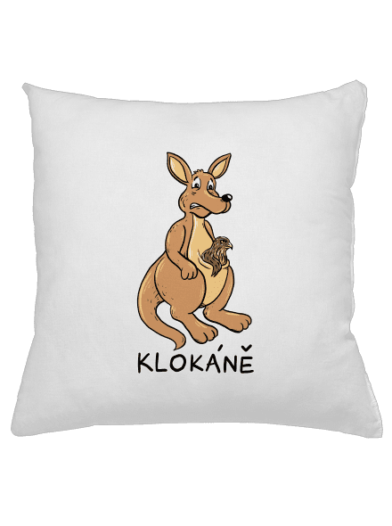 Klokáně polštář White