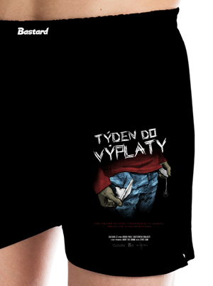 B13: Týden do výplaty pánské trenky Black