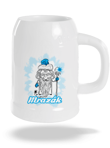 Mrazák půllitr White