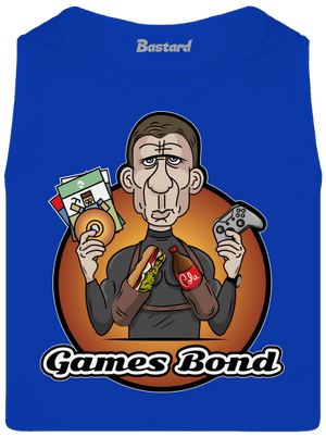 Games Bond pánské tílko Royal Blue