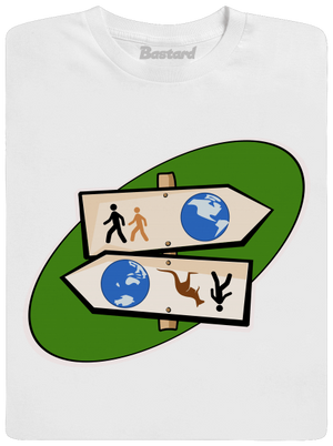 Dálkový pochod pánské tričko White