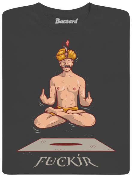 Fuckír pánské dlouhý rukáv Dark Grey