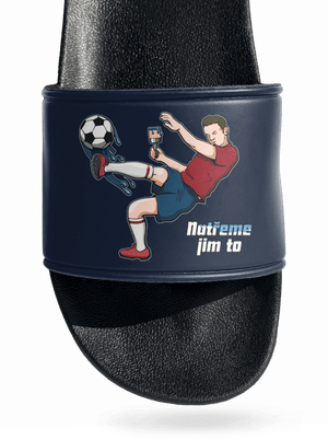 Natřeme jim to - Fotbal pantofle Navy