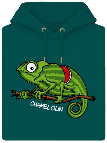 Chameloun unisex mikina premium Emerald Green