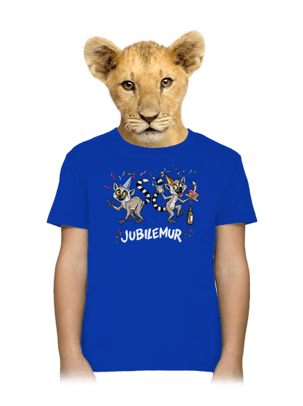 Jubilemur dětské tričko Royal Blue